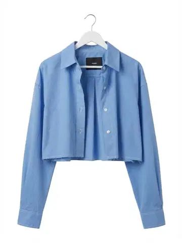 컷오프 크롭 칼라 셔츠