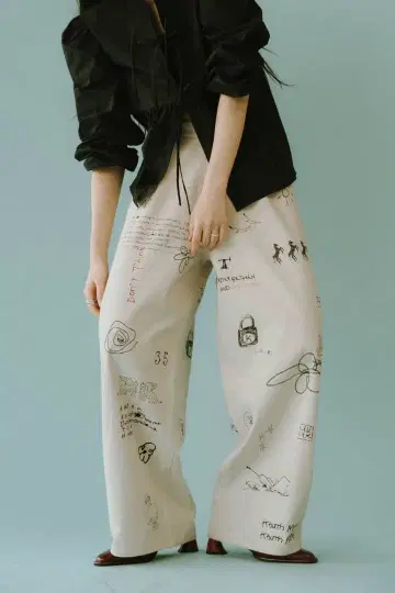 knuth marf high waist tattoo pants