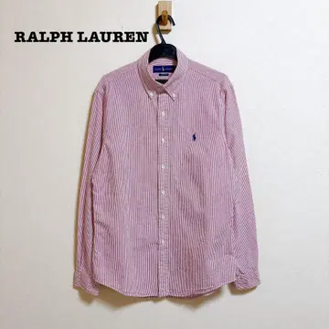 새상품급 랄프 로렌 시어서커 버튼 다운 셔츠 클래식 핏