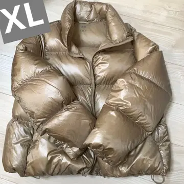 울트라 라이트 다운 샤이니 볼륨 자켓