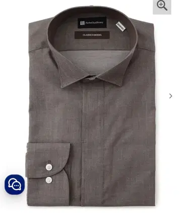 [ 논아이론 ] 긴팔 와이셔츠 [ 어반 ] 데님라이크 윙카라