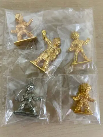 드래곤볼 다이캐스트 메탈 피규어 5종 당시물