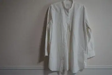 MUJI 화이트 셔츠 원피스 XL