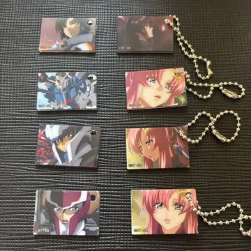 건담 SEEDFREEDOM 아크릴 키링 컬렉션 8종 세트