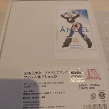 SNK KOF 앙헬 아크릴 블록 야마시타 슌야