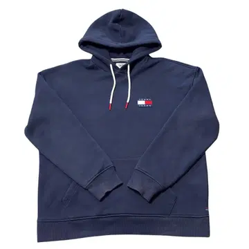 [겨울에 대활약] TOMMY JEANS 네이비 후드 부착 후드티 L/G