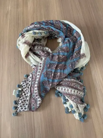 CITRUS 페이즐리 무늬 스톨