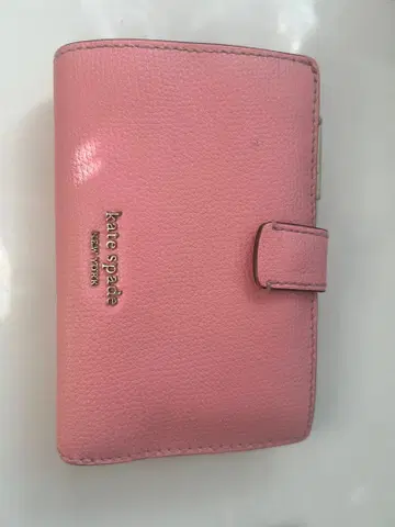 케이트 스페이드 핑크 접이식 지갑