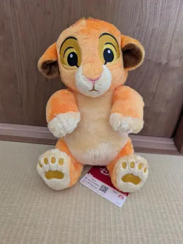 택 포함 새상품 심바 BIG 봉제 인형 디즈니 프라이스 라이온킹