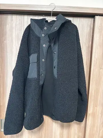 GU x ENGINEERED GARMENTS 플리스 자켓 M 블랙