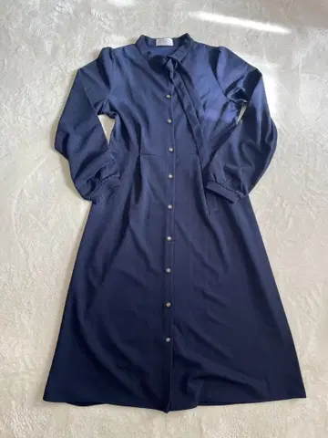인덱스 인덱스 네이비 원피스 포멀 M 사이즈 긴팔
