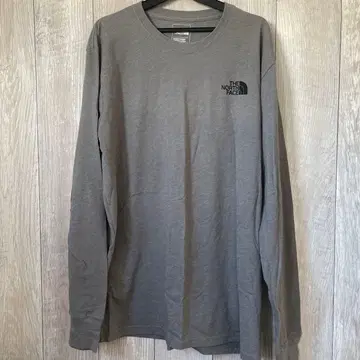 THE NORTH FACE 그레이 긴팔 셔츠