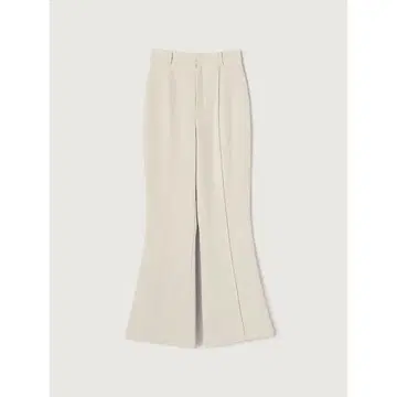 anuans 백벤츠 세미 플레어 팬츠 BEIGE