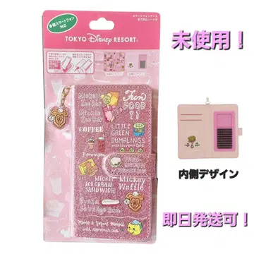 [ 미사용 ] 디즈니 후드 패턴 수첩형 스마트폰 케이스