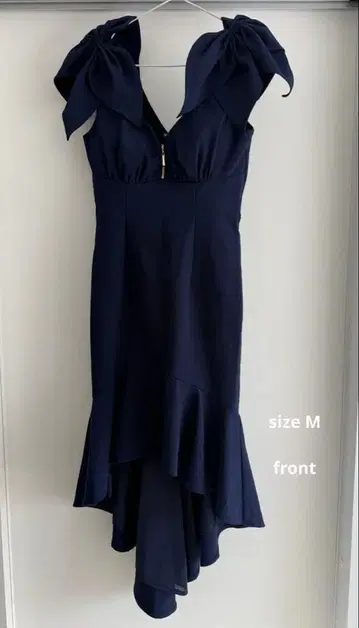 Andy 머메이드 드레스 네이비