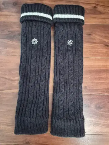 세인트앤드류스 케이블 니트 레그 워머