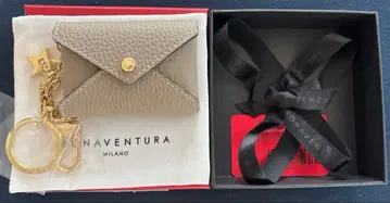 [ 미사용 ] 보나벤투라 스타 체인 키링 슈링크 가죽