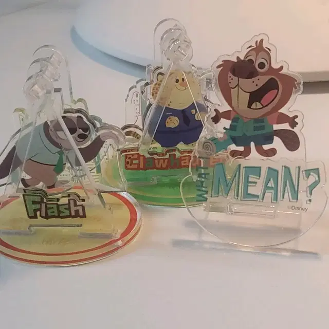 일괄)주토피아 초콜릿 시크릿 아크릴 스탠드 니블스 클로하우저 플래시