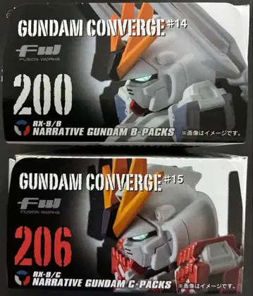 [미개봉] 건담 컨버전스 2종 세트 (내러티브 건담 계열)