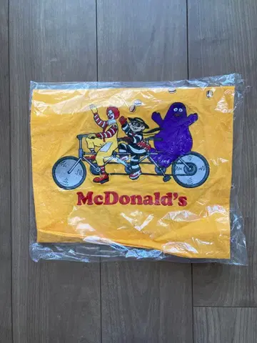 그라니프 x 맥도날드 콜라보 에코백 자전거