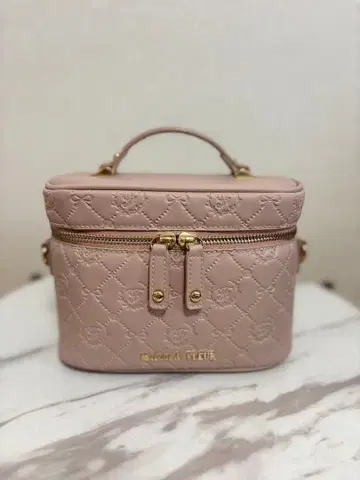 메종 드 플뢰르 모노그램 큐브 숄더백