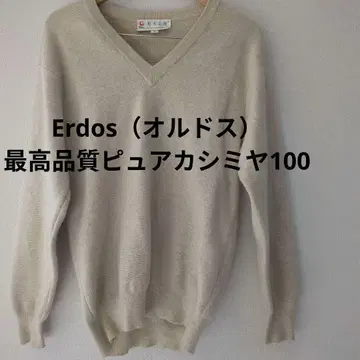 Erdos () 최고 품질 퓨어 캐시미어 100 니트 스웨터 빅 루즈