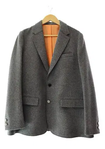 그레이 울 테일러드 자켓