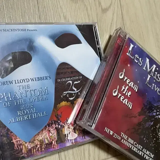 오페라의 유령 25주년 기념 앨범 CD 뮤지컬