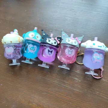 캐릭터형 키링 5개 세트 산리오