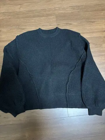 select MOCA 오버 볼륨 슬리브 니트