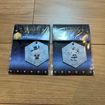 해피 복권 산리오 아크릴 참