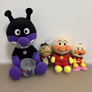 호빵맨 봉제 인형 세트