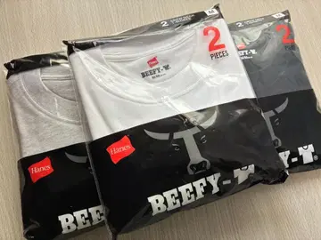 Hanes 헤인즈 비피 T셔츠 M 2장 세트 x 3세트 총 6벌 새상품