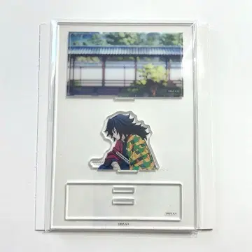 귀멸의 칼날 주합 수련편 미니 디오라마 아크릴 스탠드 토미오카 기유