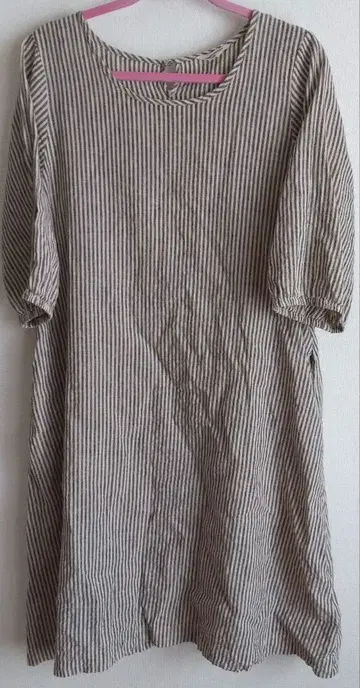 사만사 모스모스 원피스 5~7부 소매 린넨