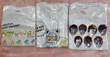 WEST. 쟈니즈WEST 라이브 T셔츠 3장 세트