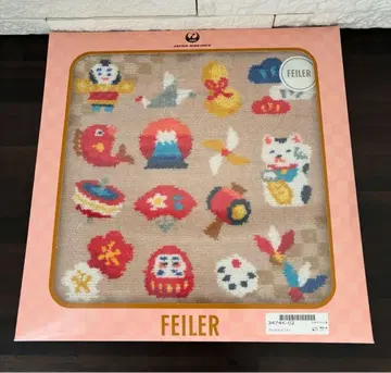 페이러 손수건 럭키 오너먼트 레드