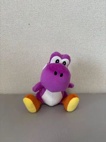 슈퍼 마리오 요시 퍼플 보라색 봉제 인형