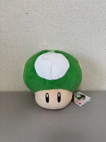 [ 새상품 미사용 ] 슈퍼 마리오 1UP 버섯 봉제 인형