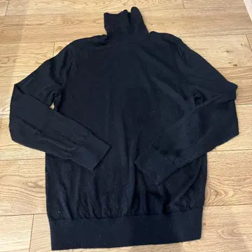 BANANA REPUBLIC 터틀넥 스웨터 BLACK