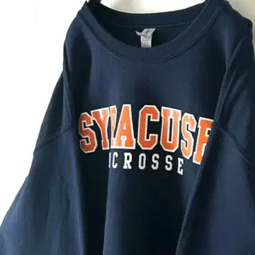 길단 SYRACUSE 라크로스 맨투맨 L 네이비 네이비 컬러 구제 의류