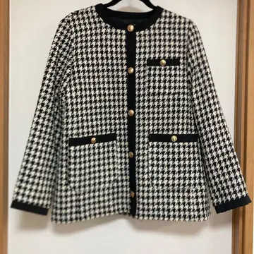 OPAQUE CLIP 하운드투스 노카라 자켓