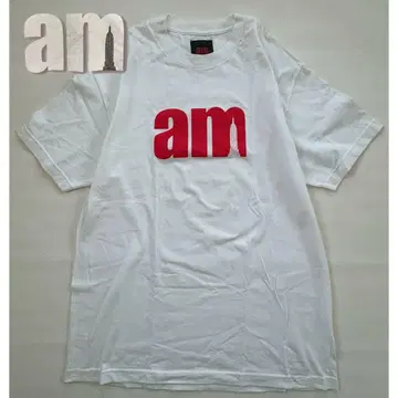 USA제 am 애프터미드나잇 반팔 T셔츠 화이트 L