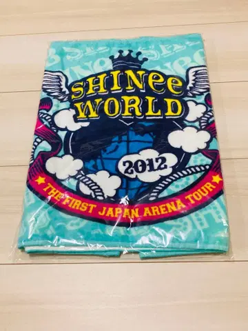 미개봉 새상품 SHINEE WORLD 2012 타월 레어 귀중품