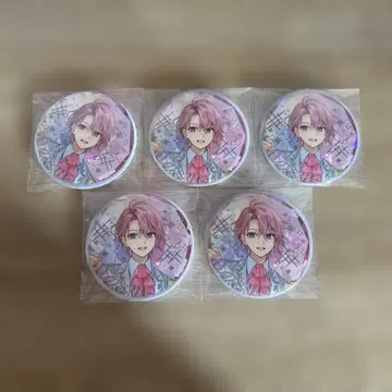 스토푸리 9주년 사토미 군 캔뱃지 등신 5개 묶음 판매