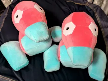 포켓몬스터 메챠모후굿토 봉제 인형 폴리곤 2개 세트