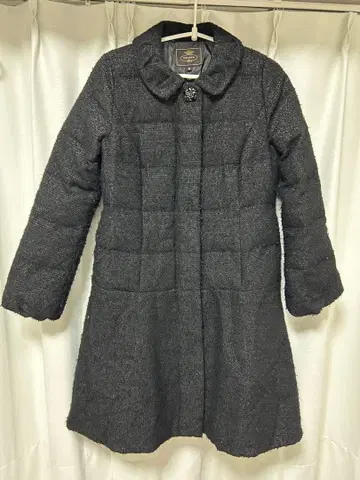 [ 새상품급 ] TOCCA 다크 그레이 롱 코트 6호