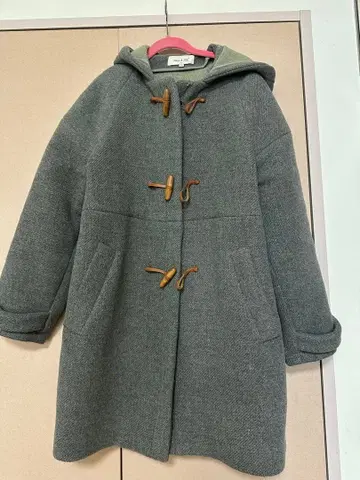 폴앤조 그레이 더플 코트 36