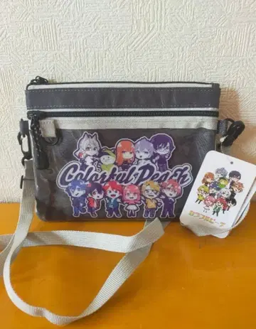 사코슈 컬러풀 피치 카라피치 숄더백 전원 집합