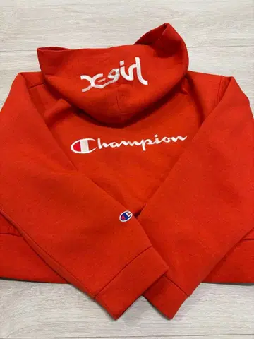 엑스걸 챔피온 콜라보 후드티